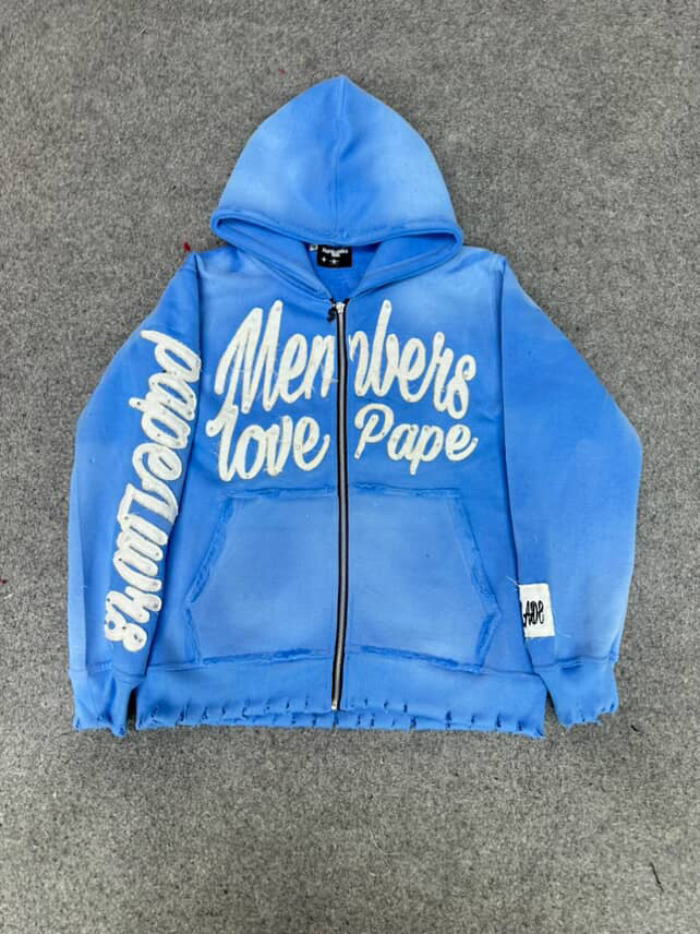 PAPELUVRS RHINESTONE (baby blue )