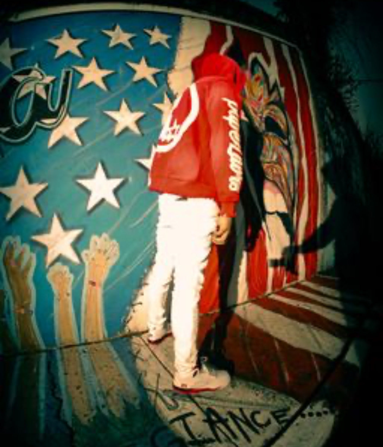 PAPELUVRS RHINESTONE (RED)