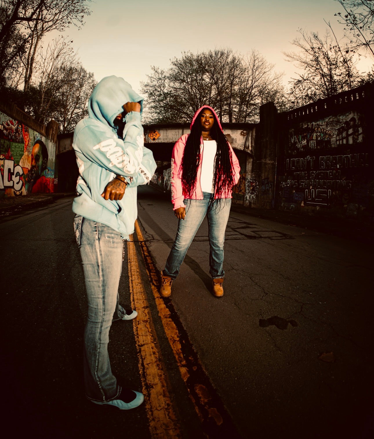 PAPELUVRS RHINESTONE (baby blue )