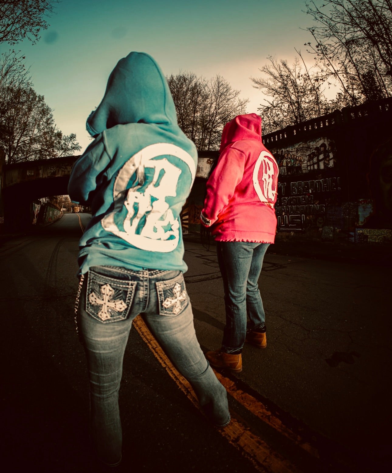 PAPELUVRS RHINESTONE (baby blue )