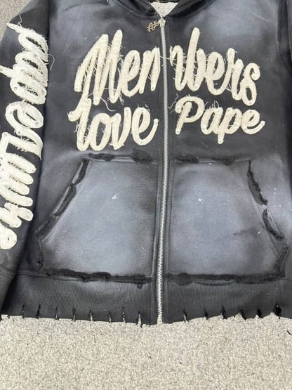 PAPELUVRS RHINESTONE JACKET