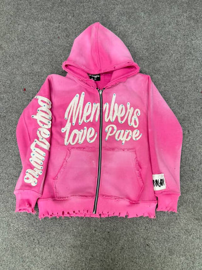 PAPELUVRS RHINESTONE ( Pink )