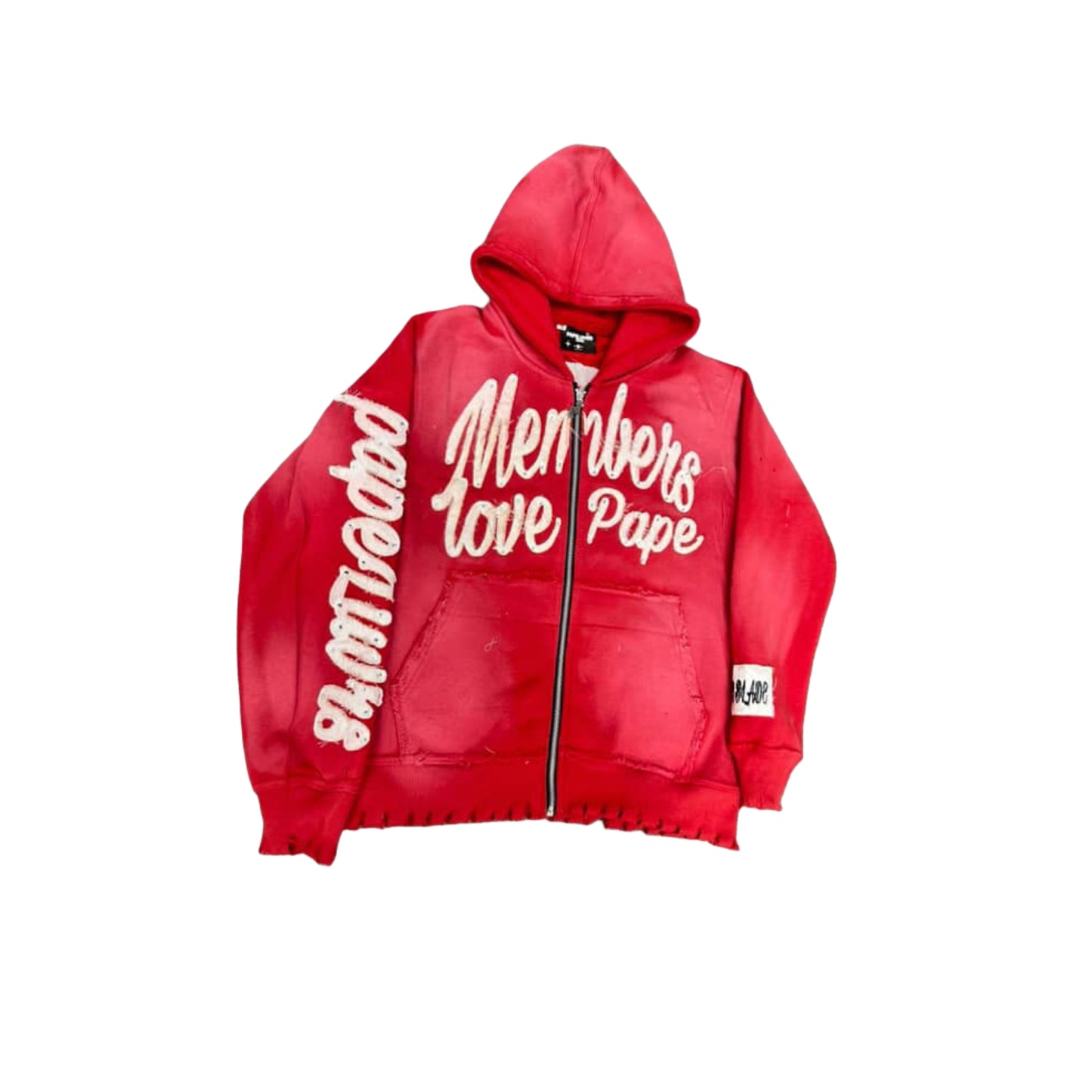 PAPELUVRS RHINESTONE (RED)