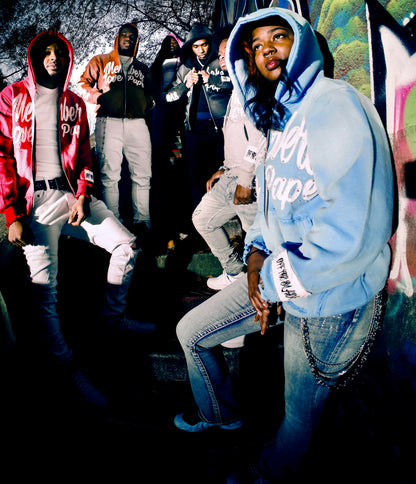 PAPELUVRS RHINESTONE (baby blue )