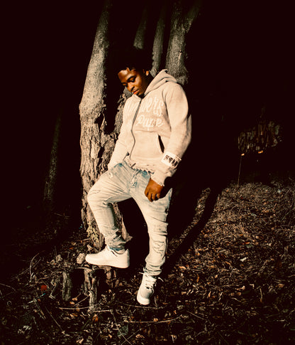 PAPELUVRS RHINESTONE (Gray )