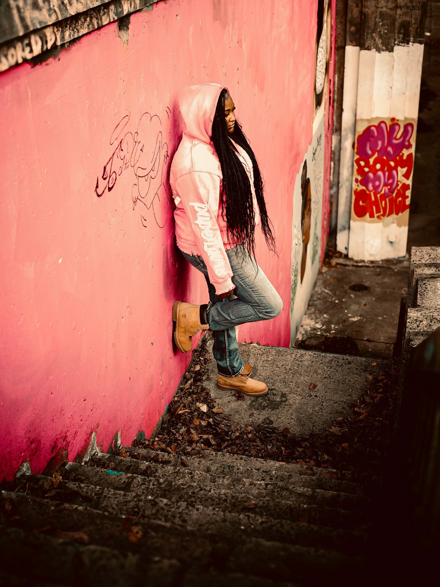 PAPELUVRS RHINESTONE ( Pink )