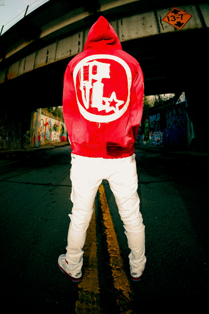 PAPELUVRS RHINESTONE (RED)