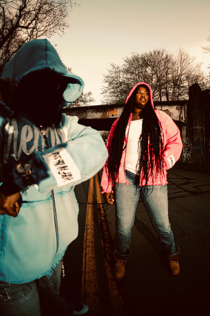 PAPELUVRS RHINESTONE (baby blue )