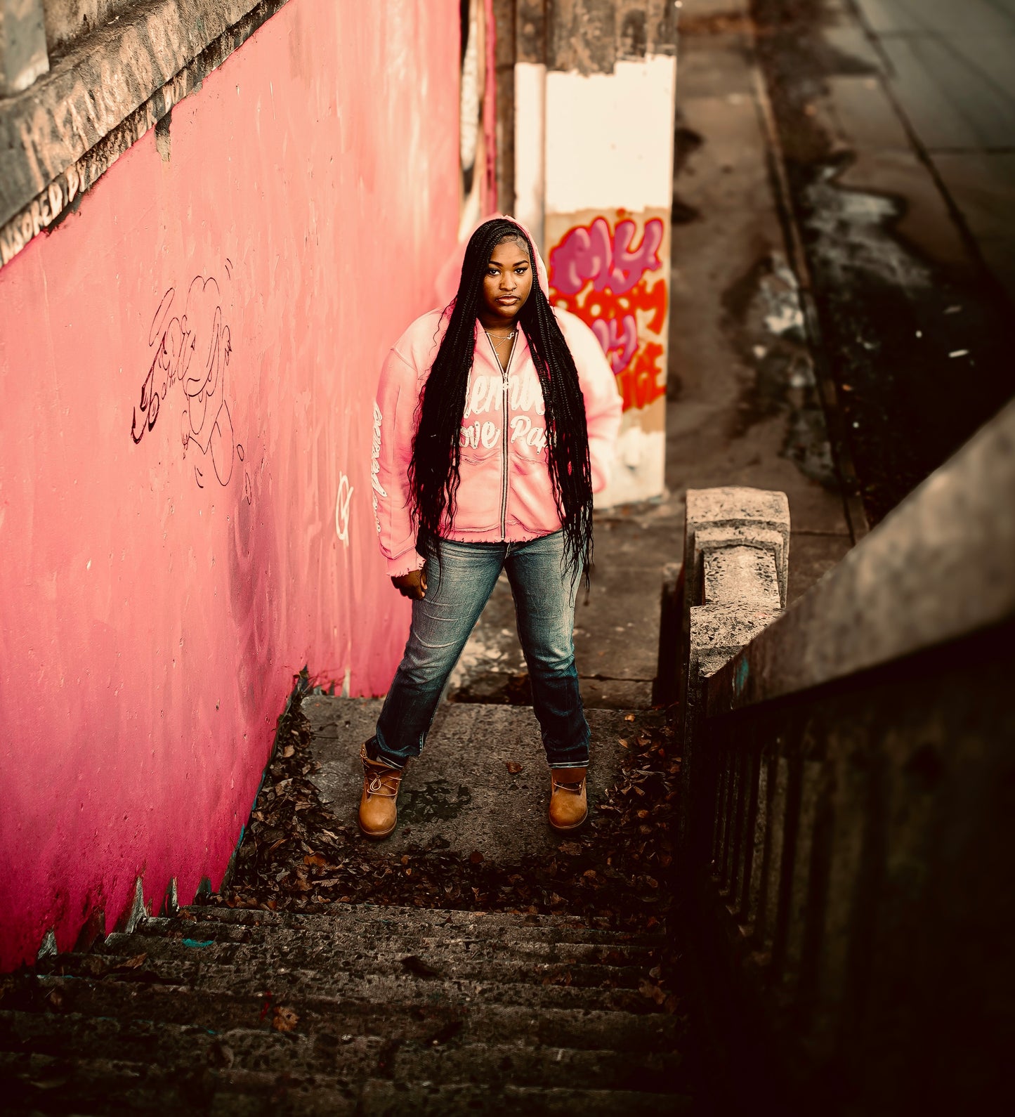 PAPELUVRS RHINESTONE ( Pink )