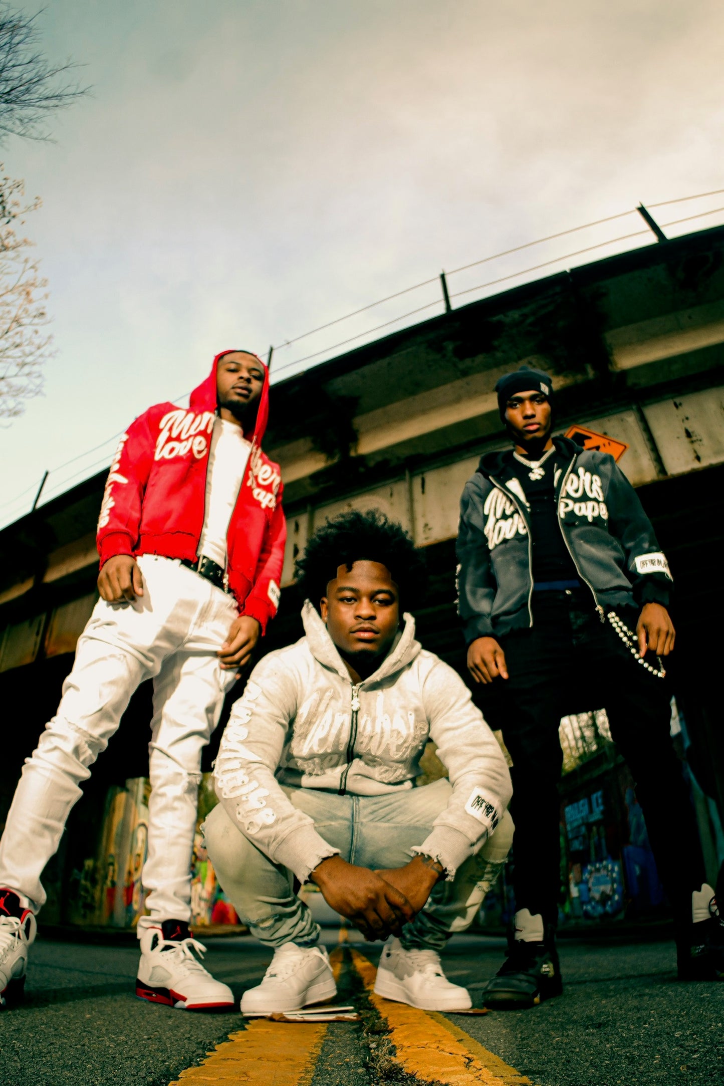 PAPELUVRS RHINESTONE (Gray )