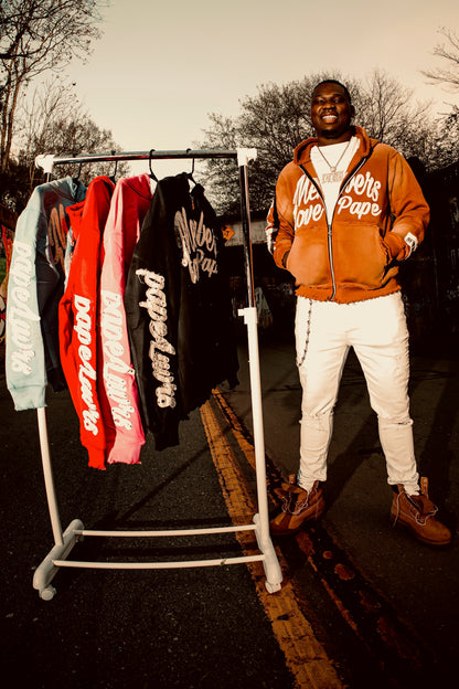 PAPELUVRS RHINESTONE Jacket ( Brown  )